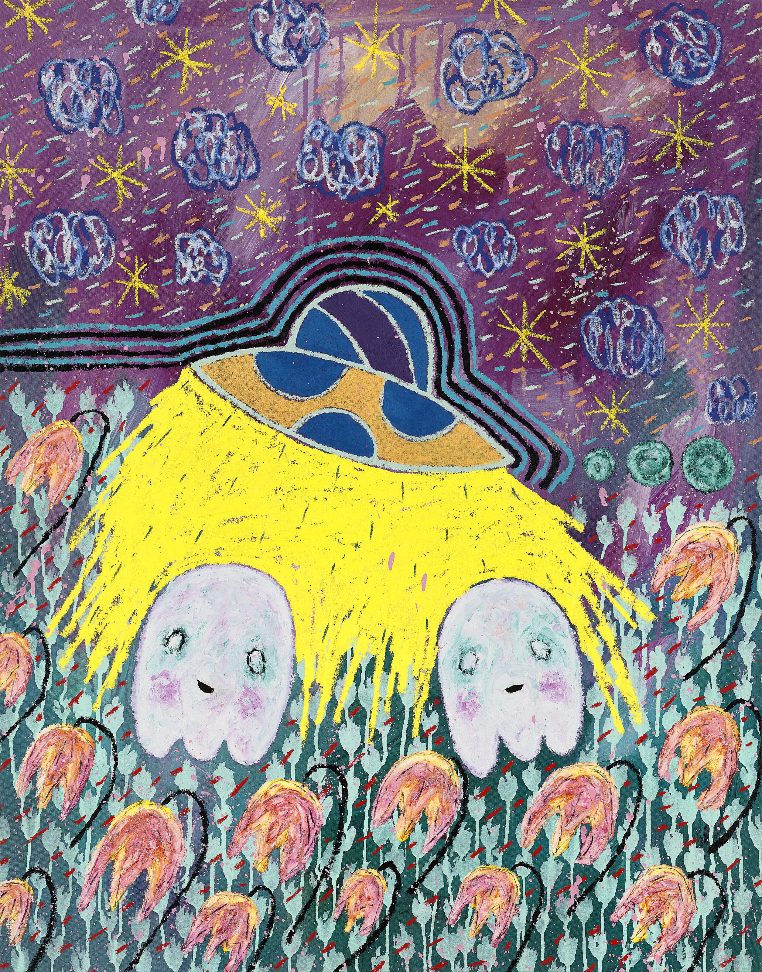 Adam Handler - Ghost Buddy Abduction with late Afternoon Weepy Tulips