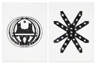 Adam Helms - Untitled [Diptych] , 2007