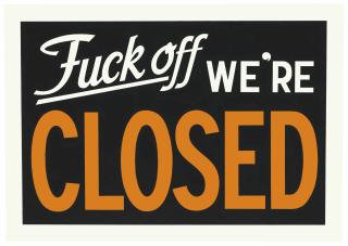 Adam Mcewen - Untitled (Closed)