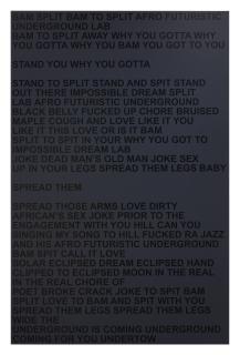 Adam Pendleton - Lab Painting (Bam Split Lab)