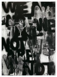 Adam Pendleton - Untitled (WE ARE NOT)