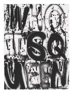 Adam Pendleton - Untitled (Who Is Queen)