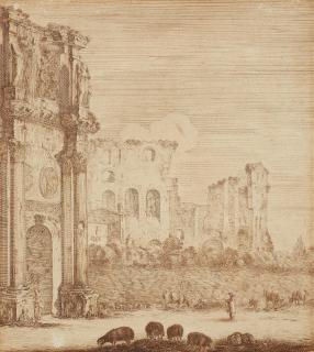 Adam Perelle - Am Forum Romanum