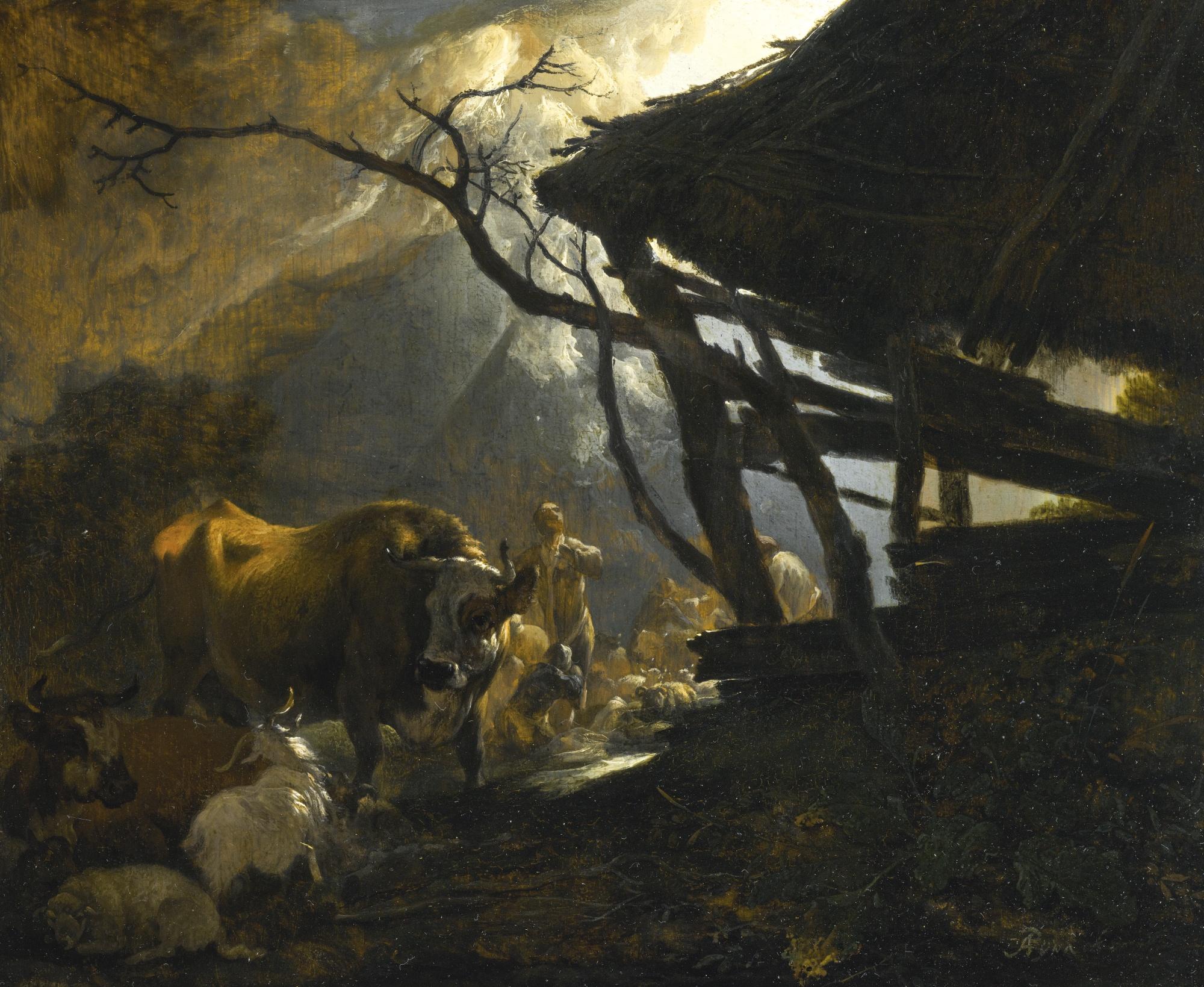 Adam Pynacker - The Annunciation To The Shepherds