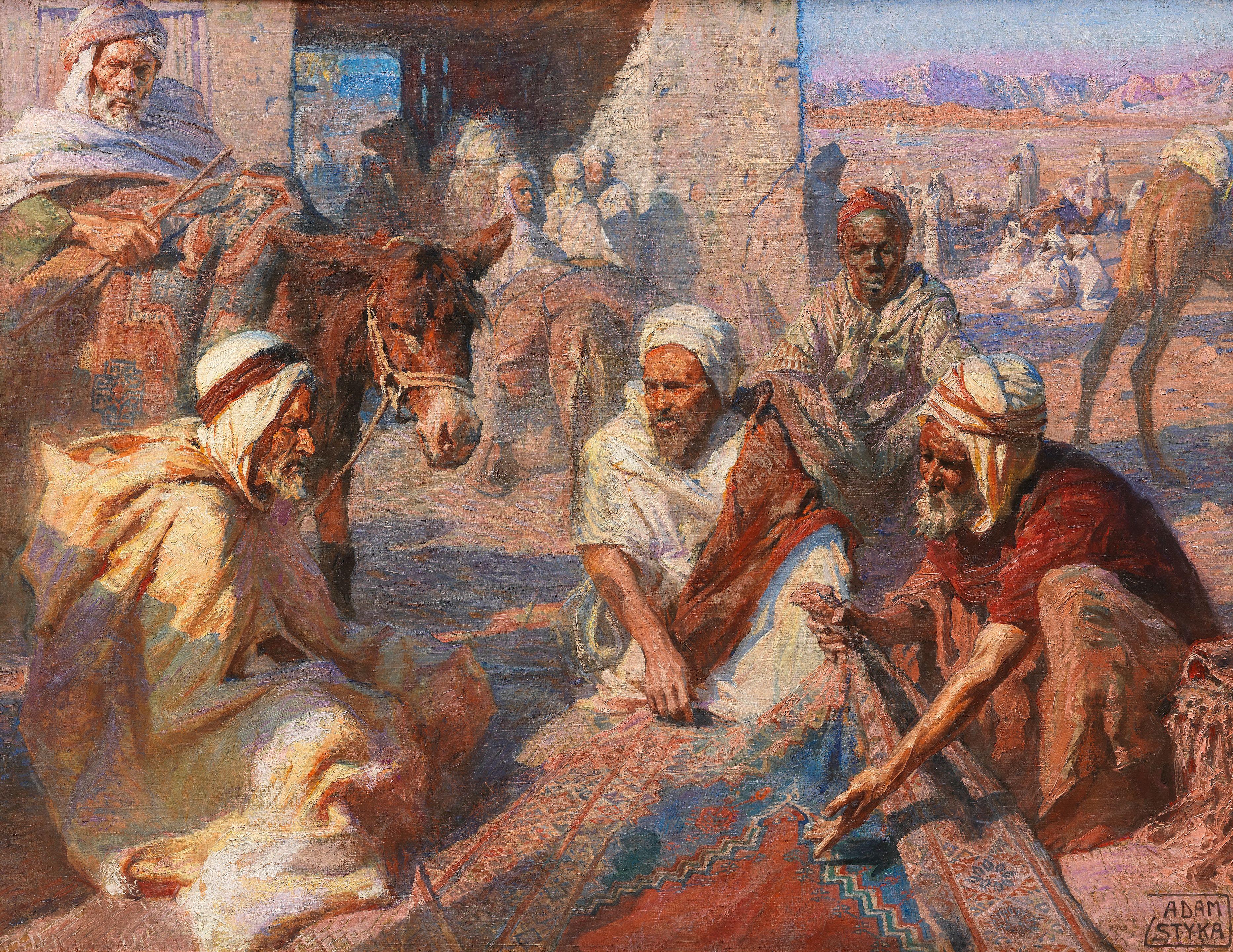 Adam Styka - A negotiation