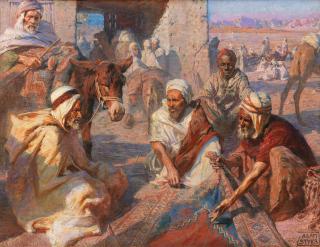 Adam Styka - A negotiation