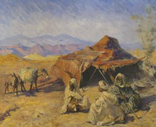 Adam Styka - Arab Encampment