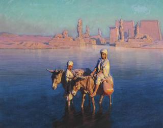 Adam Styka - El-Seboua, Egypt