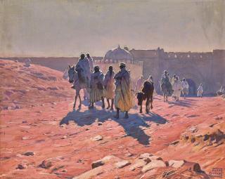 Adam Styka - Polish porte De Marrakech