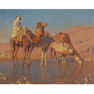 Adam Styka - Polish The Camel Driver
