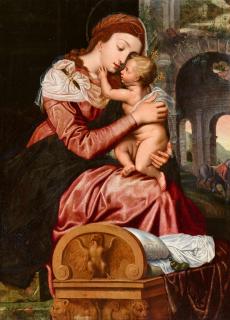 Adam van Noort - Madonna mit Kind