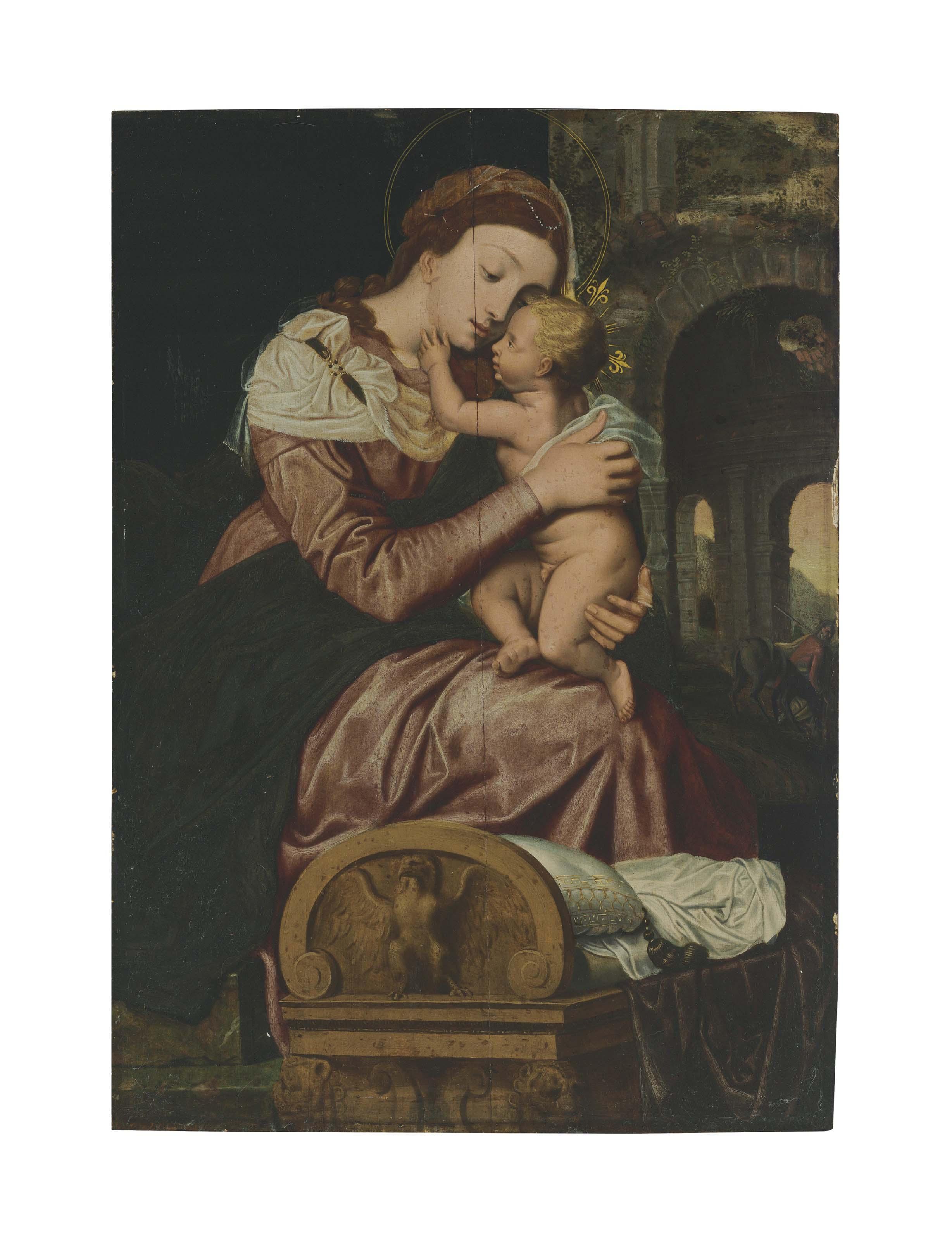 Adam Van Noort - The Virgin and Child