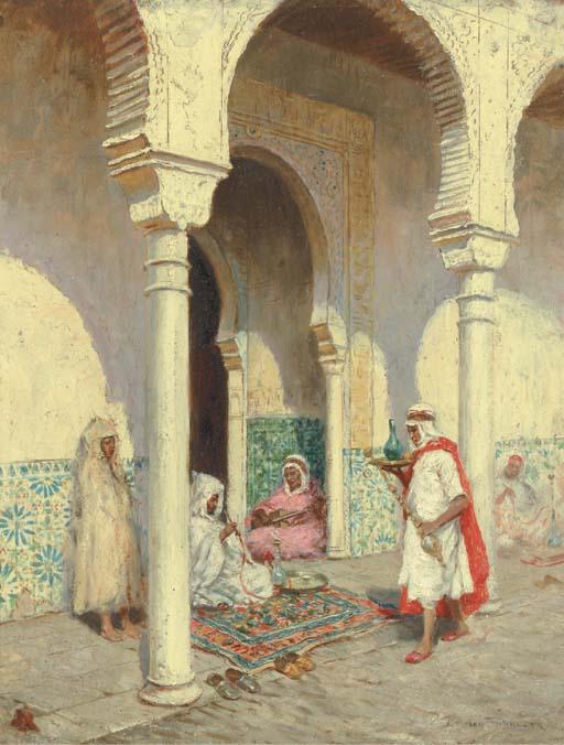 Addison Thomas Millar - An Arab Café