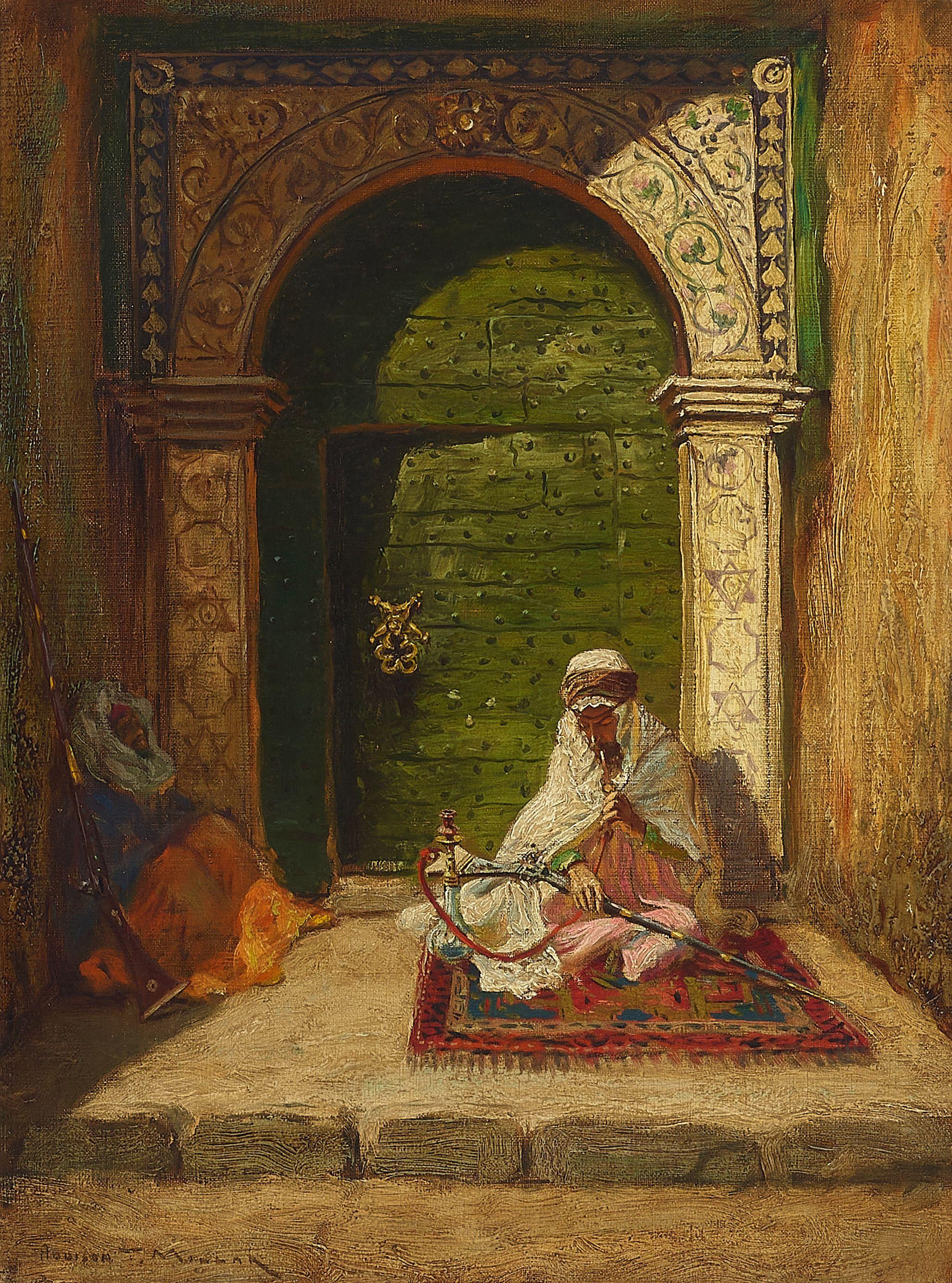 Addison Thomas Millar - Porte Turque, old palace Alger