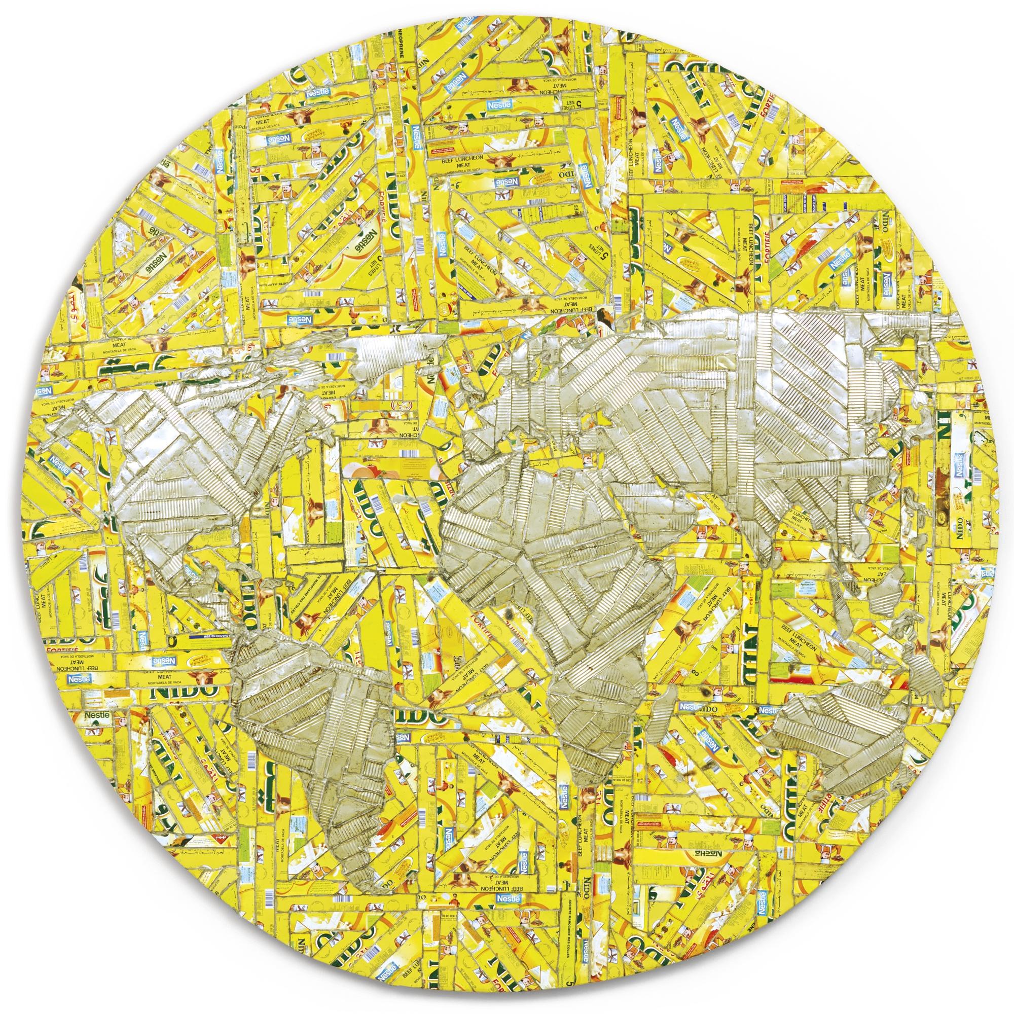 Adel Abdessemed - Mappemonde