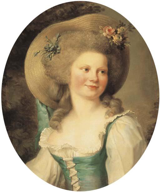 Adelaide Labille-Guiard - Portrait de madame Dugazon dans le rôle de Babet
