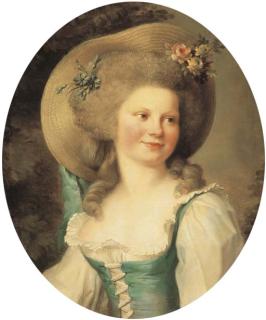 Adelaide Labille-Guiard - Portrait de madame Dugazon dans le rôle de Babet
