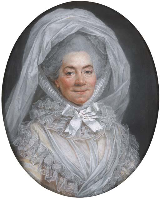 Adélaïde Labille-Guiard - Portrait présumé de Madame Poisson, mère de Madame de Pompadour