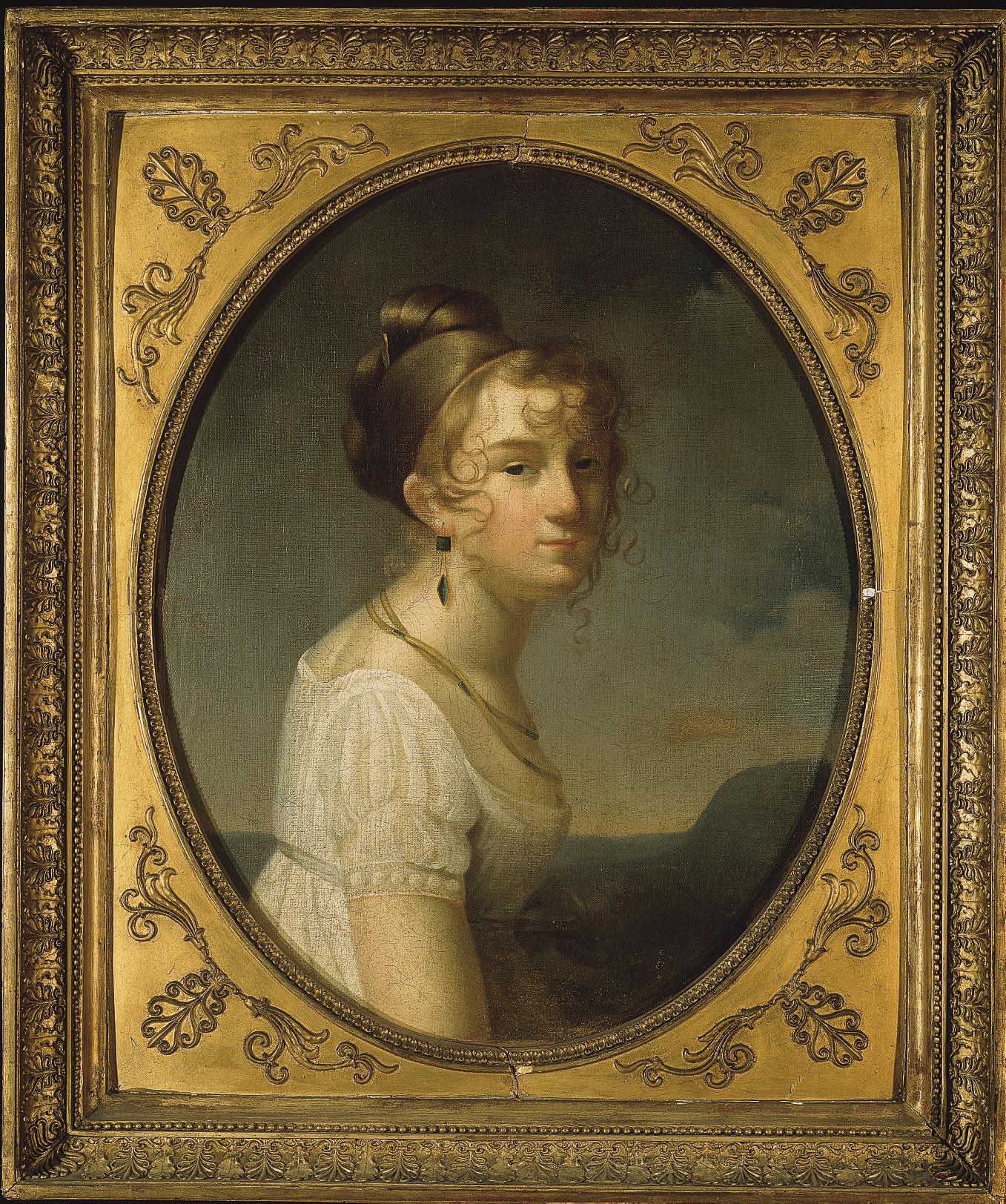 Adele Romany - Portrait of Amélie-Justine Pontois