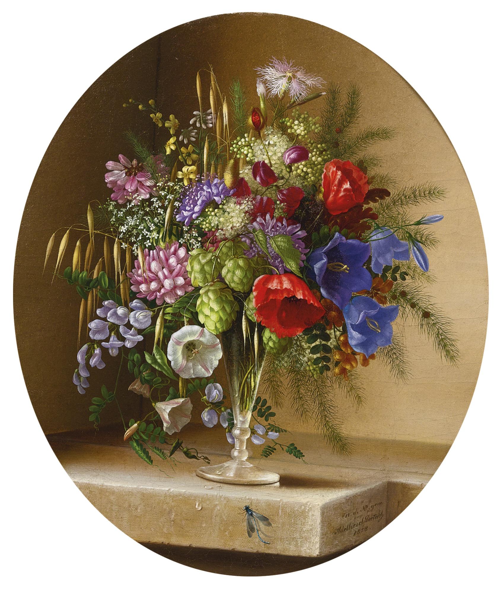 Adelheid Dietrich - Floral Still Life