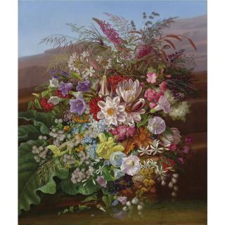 Adelheid Dietrich - Still Life with Flowers