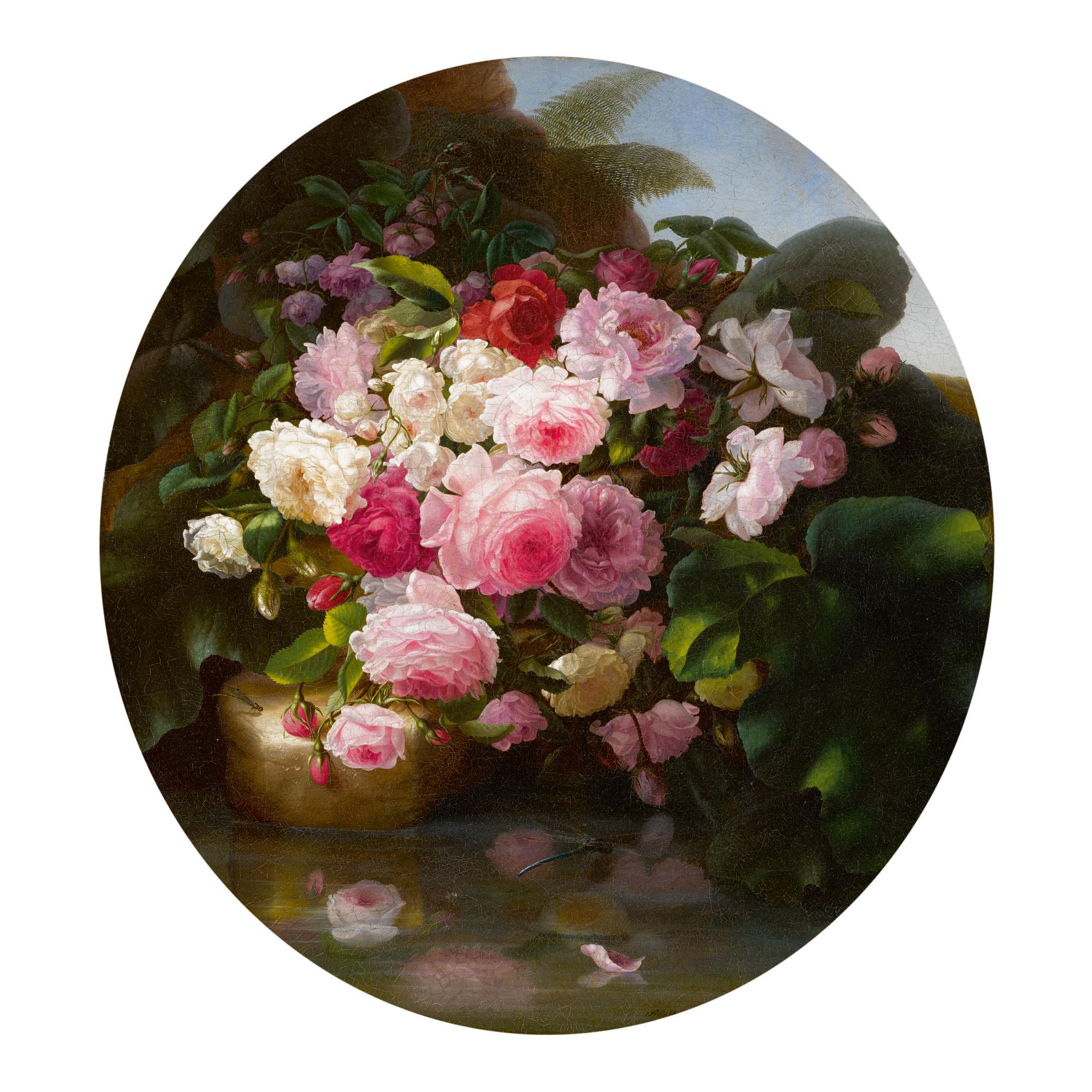 Adelheid Dietrich - Still Life With Roses