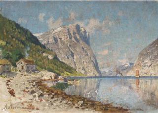 Adelsteen Normann - A Norwegian fjord