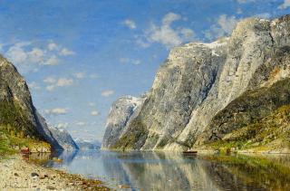 Adelsteen Normann - Fjordlandschaft
