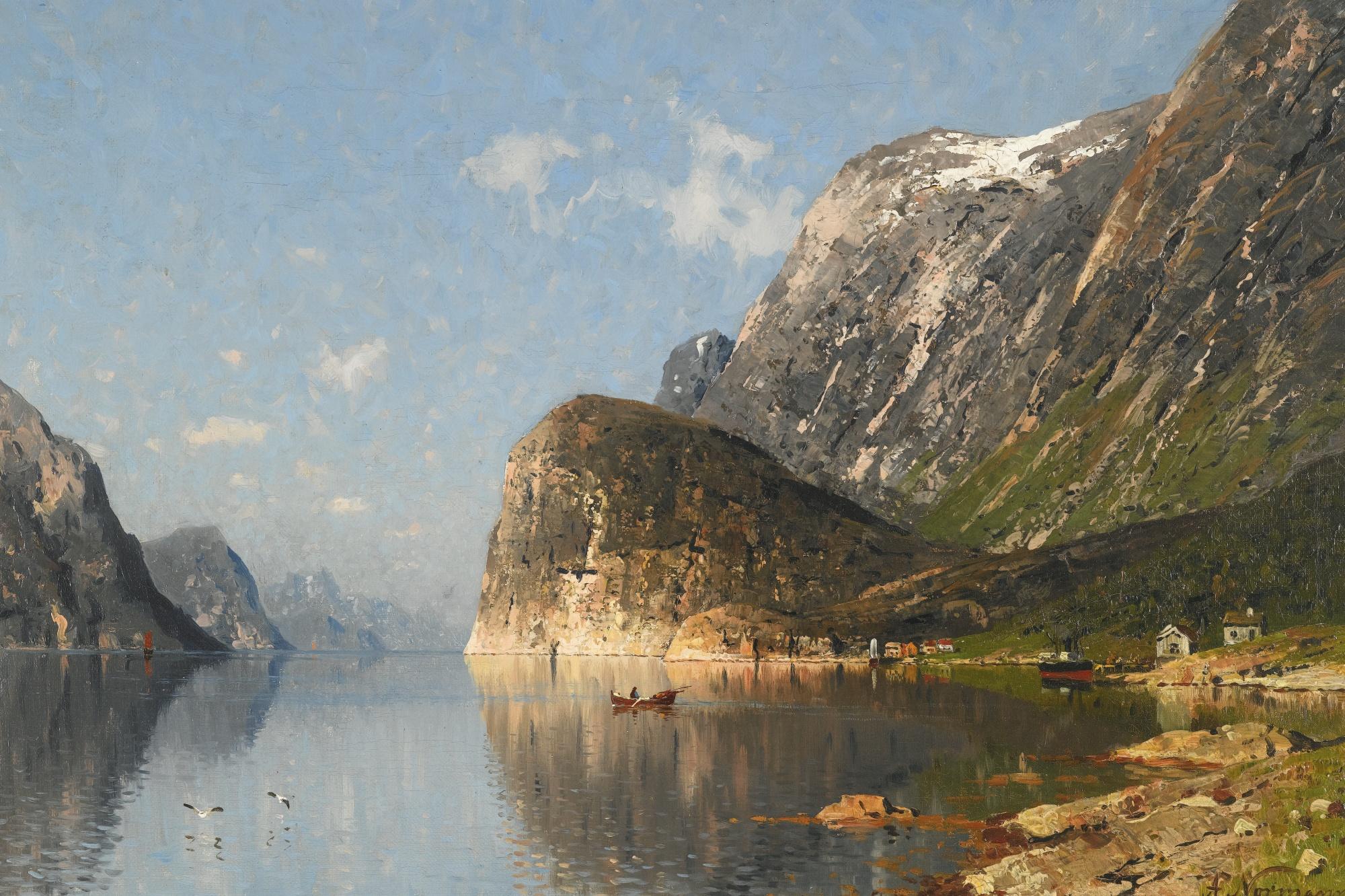 Adelsteen Normann - Norwegian a Norwegian Fjord