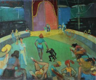 Adham Wanly - Egyptian cheveaux Hongrois Au Cirque (Hungarian Horse At The Circus)