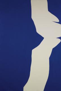 Adja Yunkers - Blue And White Ii