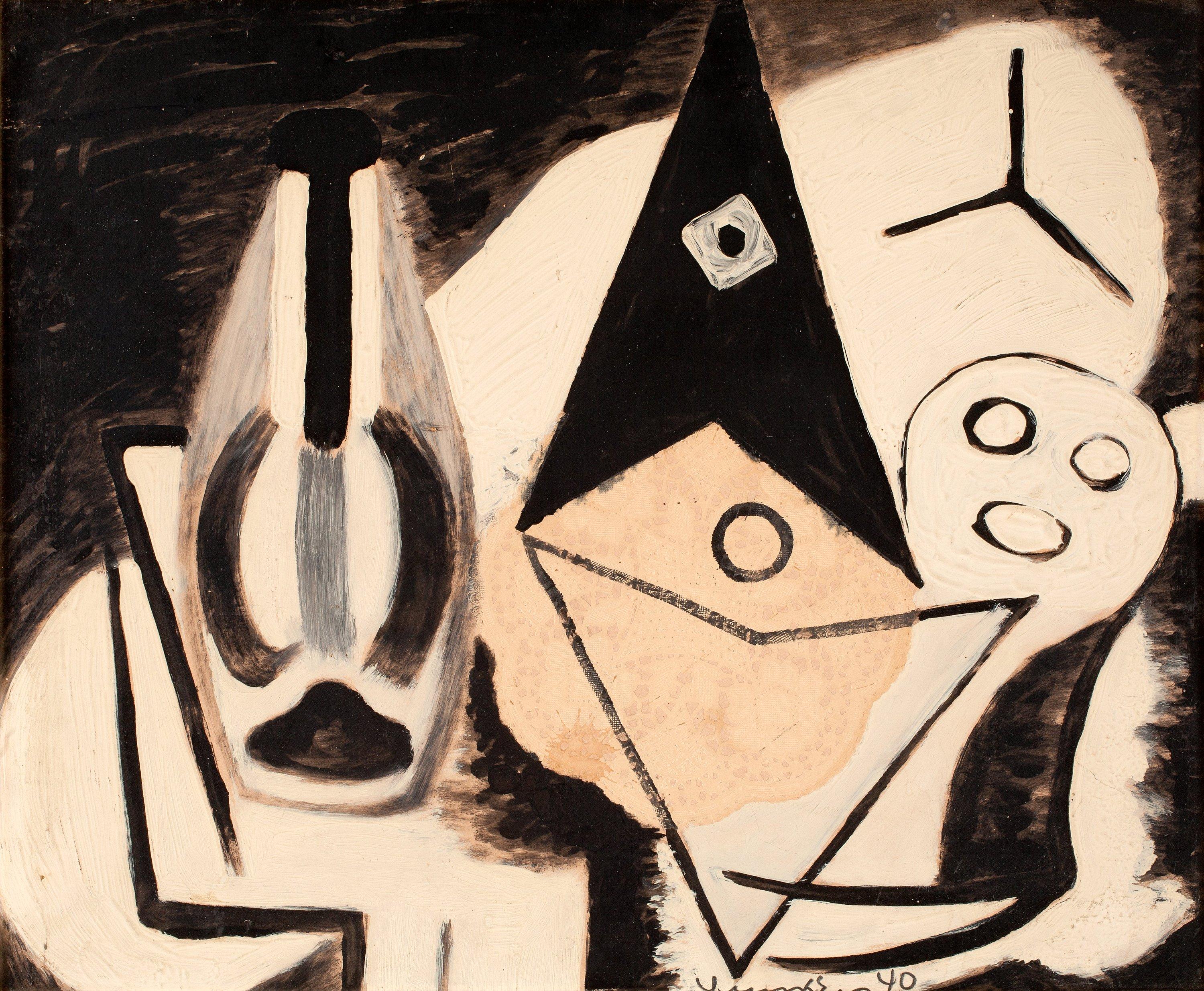 Adja Yunkers - Composition