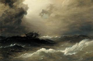 Admiral Richard Brydges Beechey - Heavy Weather