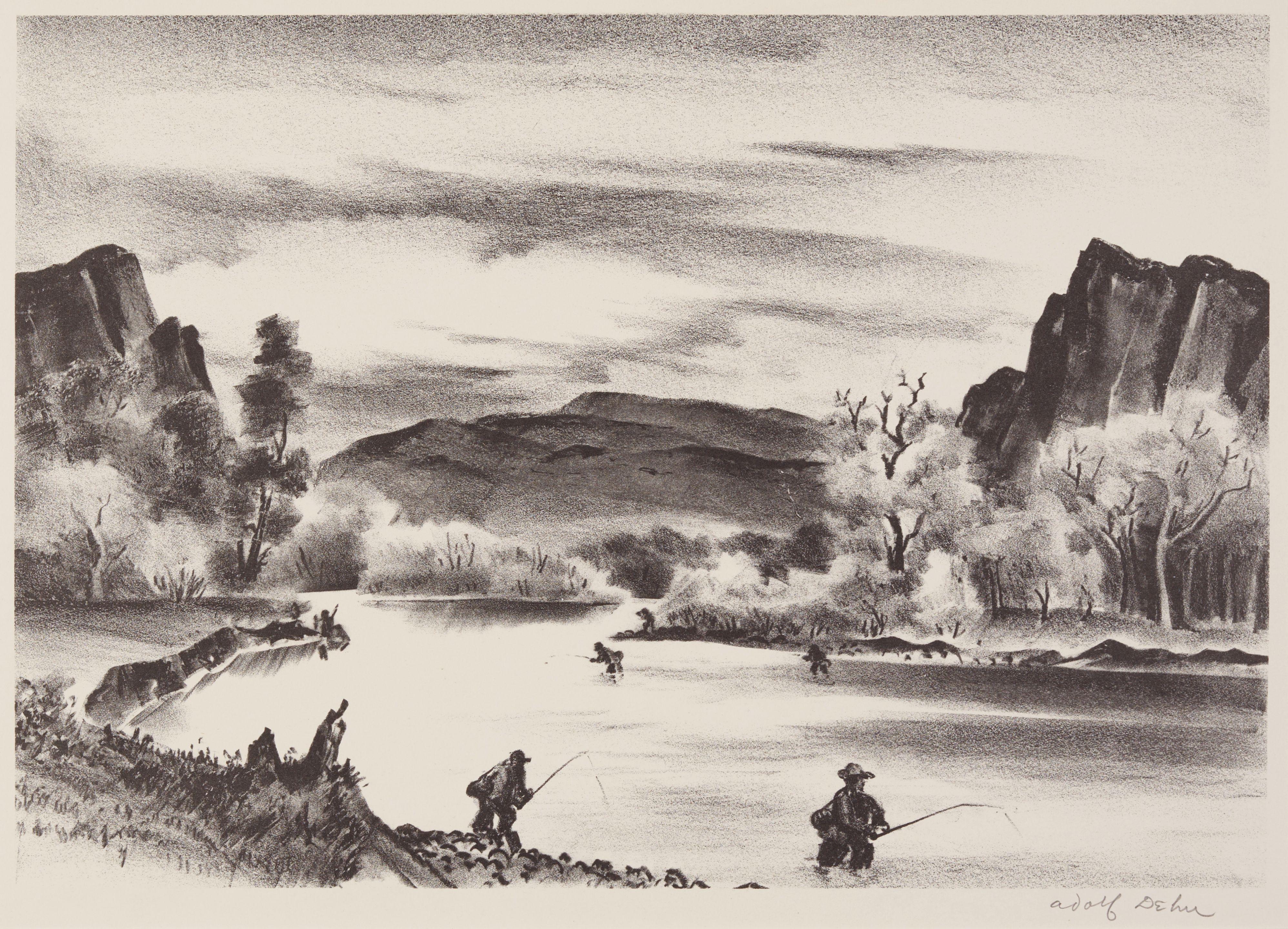 Adolf Arthur Dehn - A Group of Four Landscapes