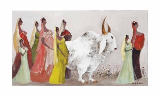 Adolf Arthur Dehn - Brahman Procession