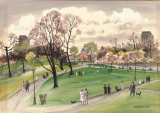 Adolf Arthur Dehn - Central Park