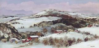 Adolf Arthur Dehn - Pennsylvania Winter