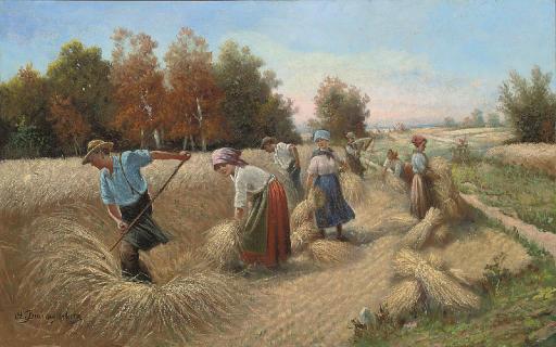 Adolf Baumgartner-Stoiloff - Harvest time