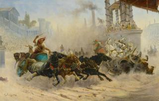 Adolf Baumgartner-Stoiloff - Im Hippodrom