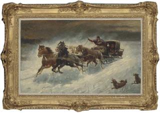 Adolf Baumgartner-Stoiloff - Running From The Wolves