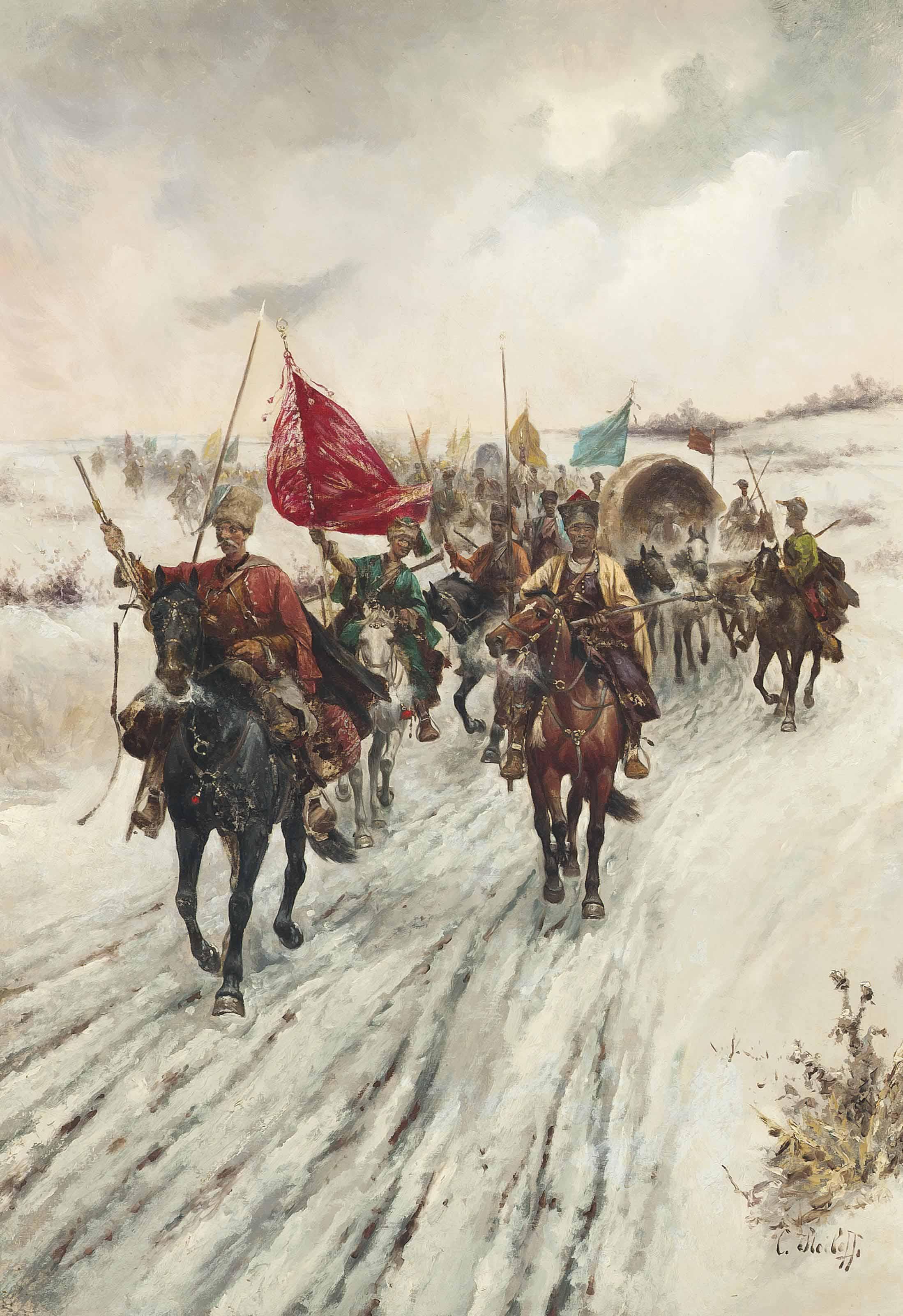 Adolf Baumgartner-Stoiloff - The Gold Escort