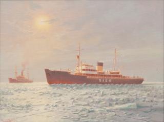 Adolf Bock - Icebreaker Sisu.