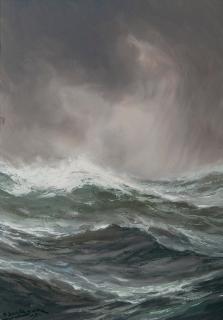 Adolf Bock - Surging Water.