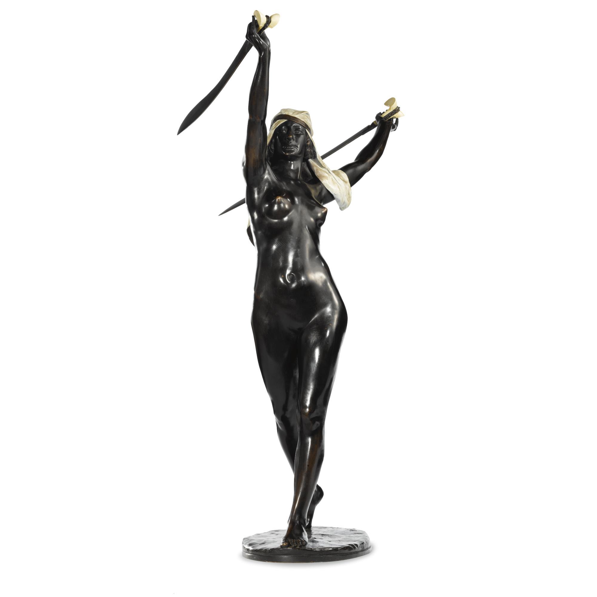 Adolf Brütt - German The Sword Dancer