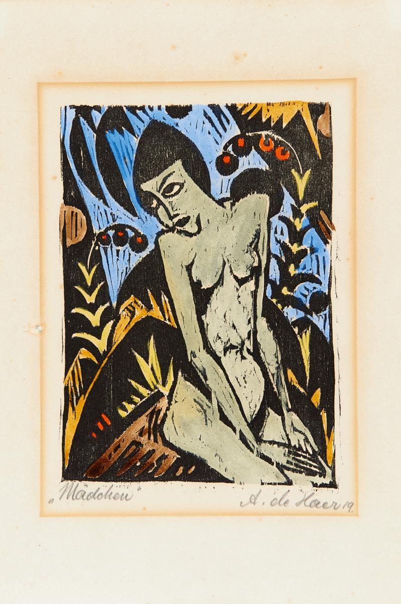 Adolf de Haer - Mädchen