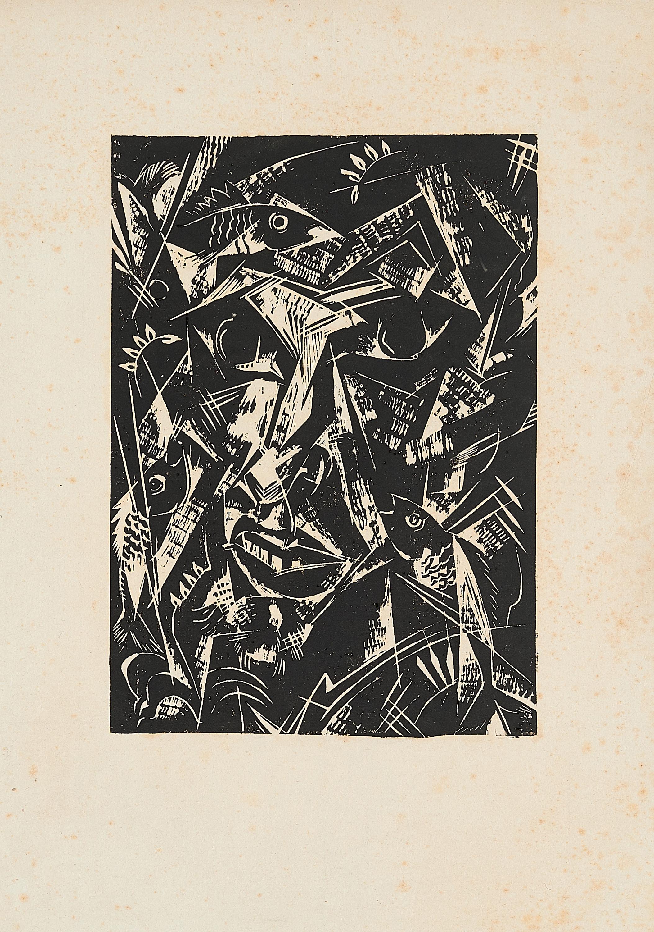 Adolf de Haer - Mit Fischen redend.