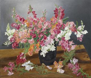 Adolf Dietrich - Löwenmäulchenstrauss, 1936