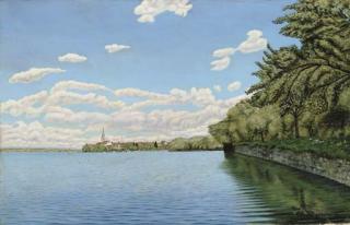 Adolf Dietrich - Sommertag Am Untersee, 1924