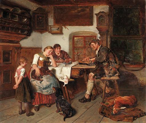 Adolf Eberle - The huntsman\'s song