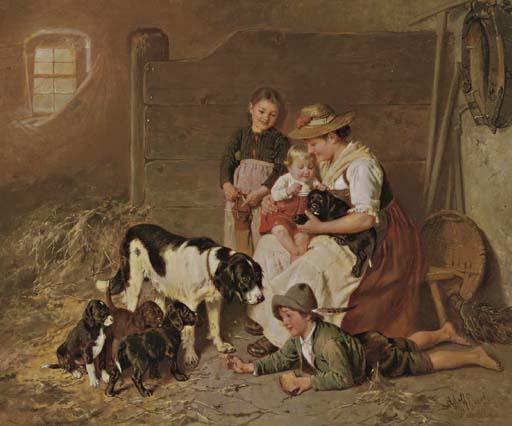 Adolf Eberle - The New Puppies